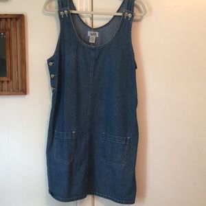 Vintage overall dress